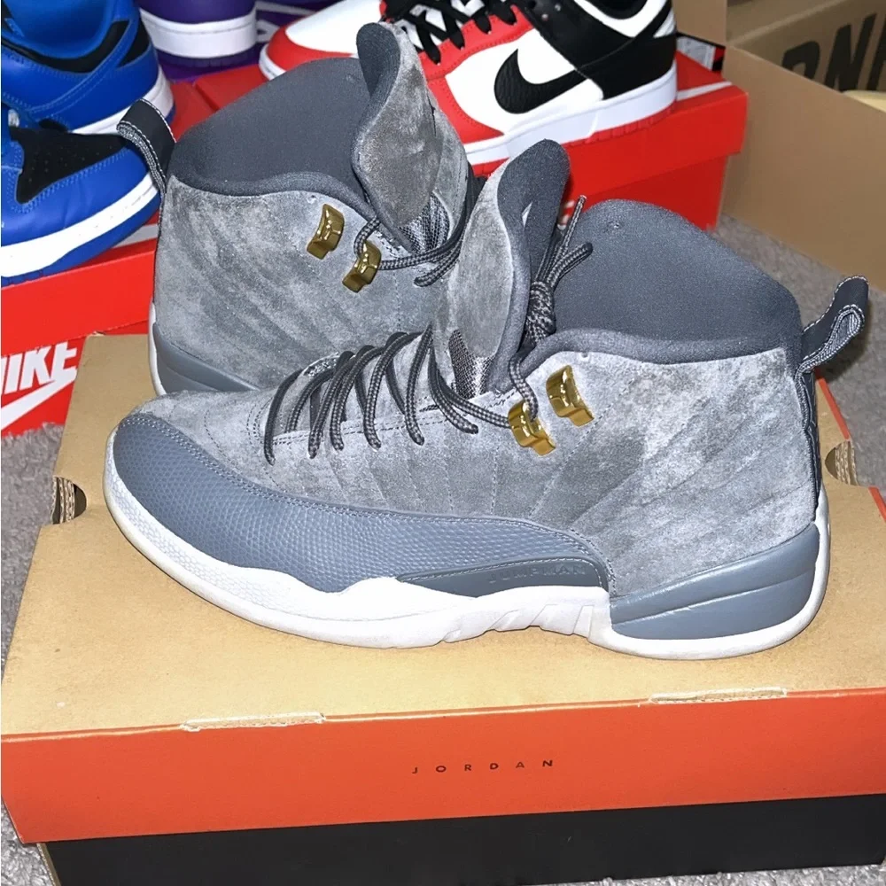 Jordan 12 grey size 9 - Picture 1 of 5